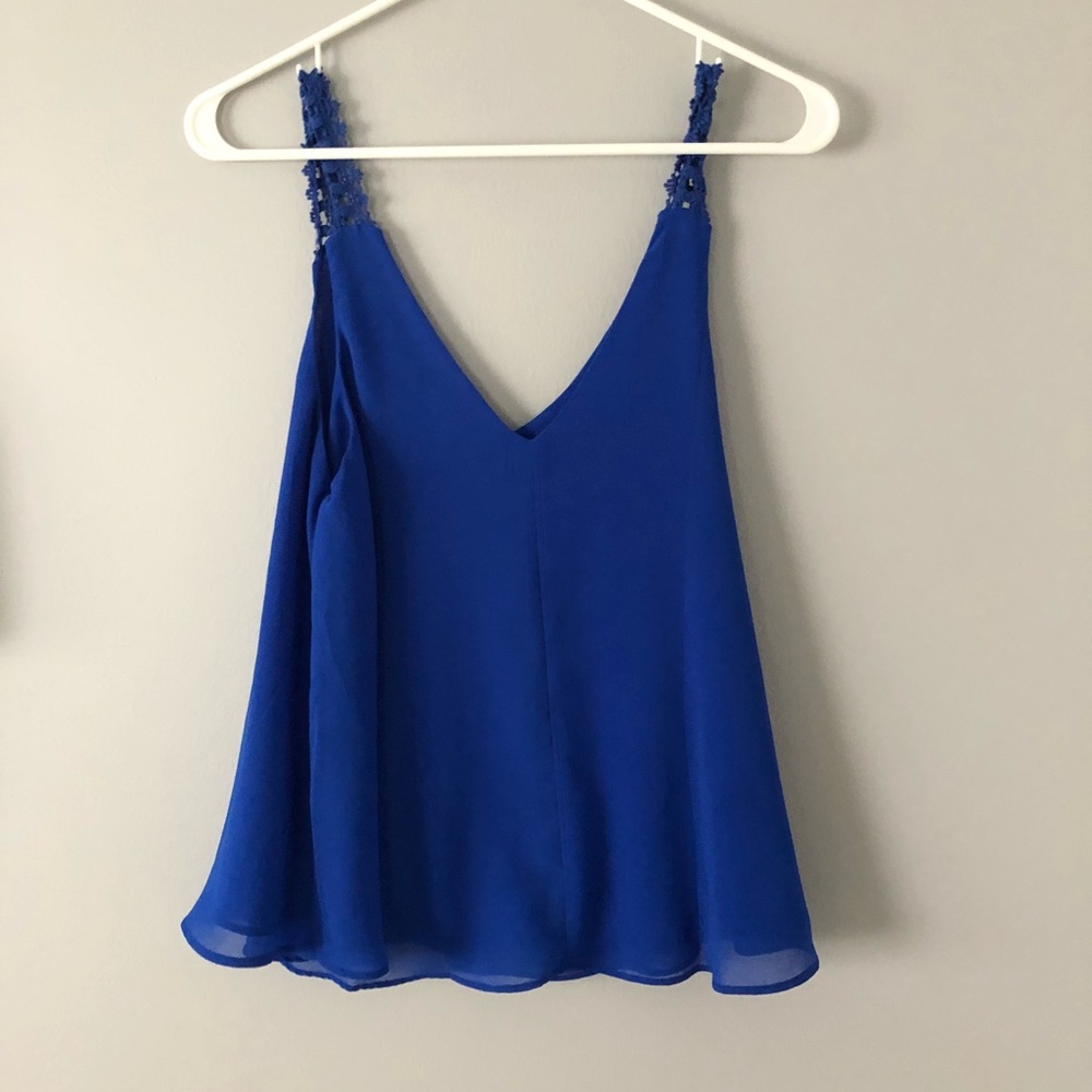 Cobalt blue tank top!!